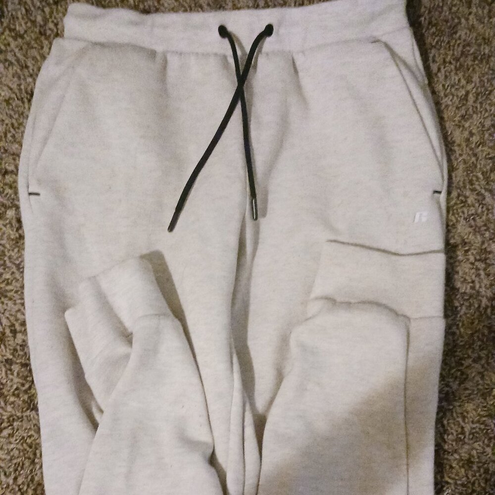Russell Fusion Knit gray pants small